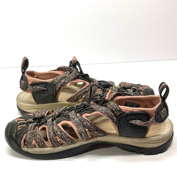 Keen Sandals Women’s Size 7 Whisper Lightweight Trail Coral Tan - Picture 9 of 10